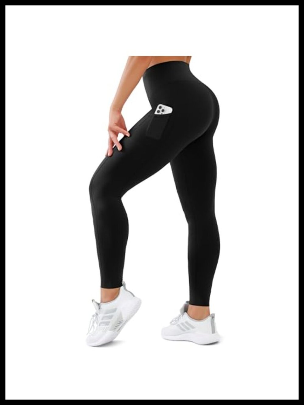 High Waisted Tummy Control Buttery Soft Yoga Pants with Pocket for Women